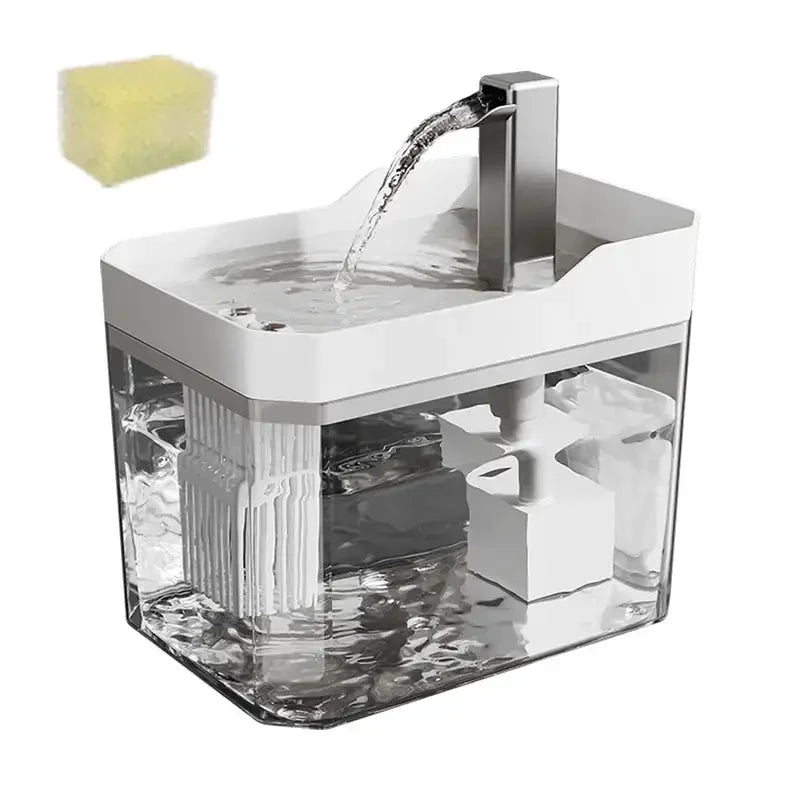 Premium 3L Automatic Cat Water Fountain with Multi-Layer Filtration & Whisper-Quiet Pump