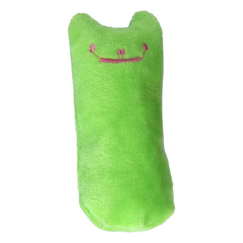 Interactive Catnip Plush Toy for Cats & Kittens – Soft Chew Toy for Play & Dental Care