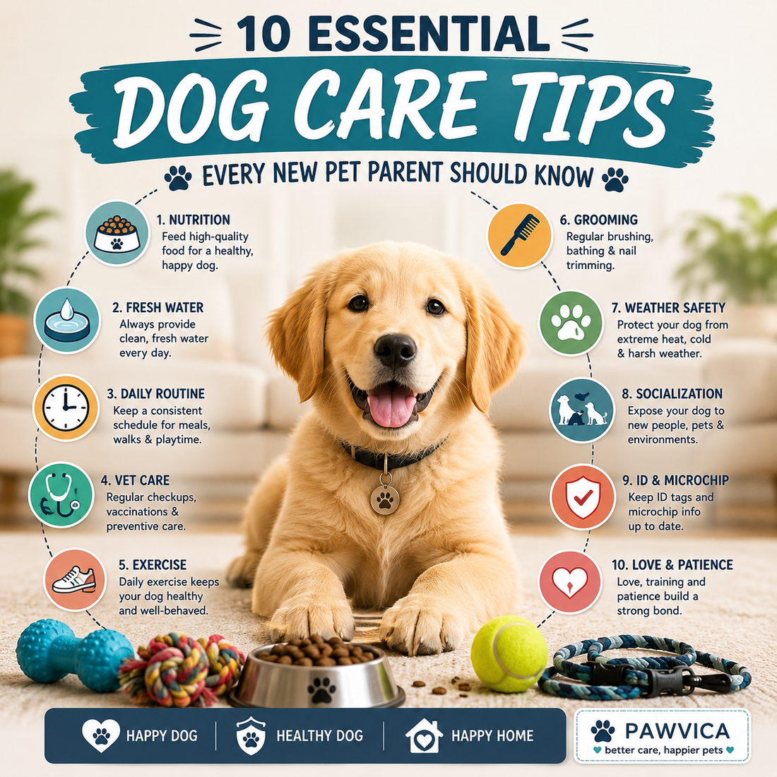 10 Essential Dog Care Tips Every New Pet Parent Should Know
