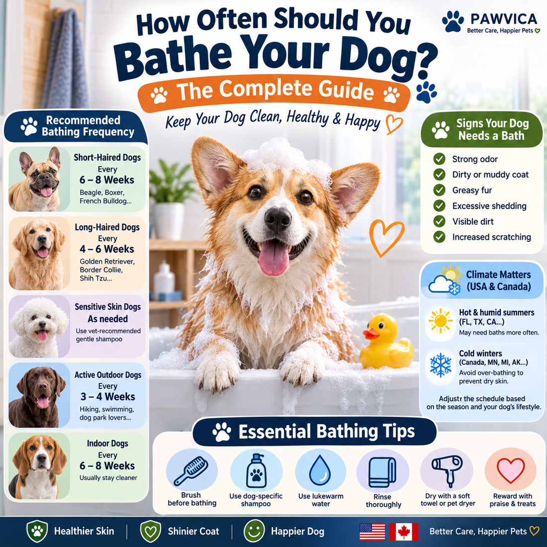 How Often Should You Bathe Your Dog?