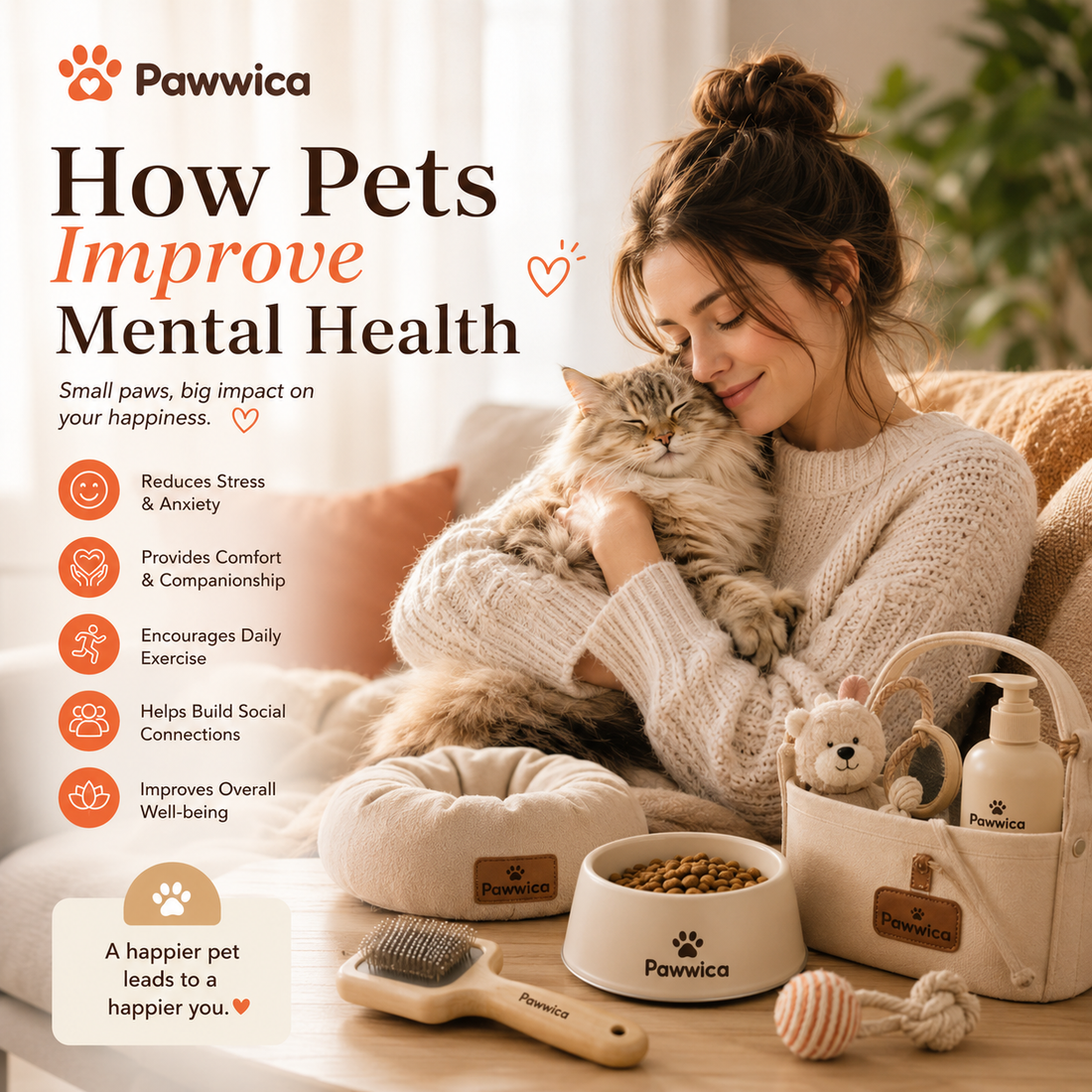 How Pets Improve Mental Health