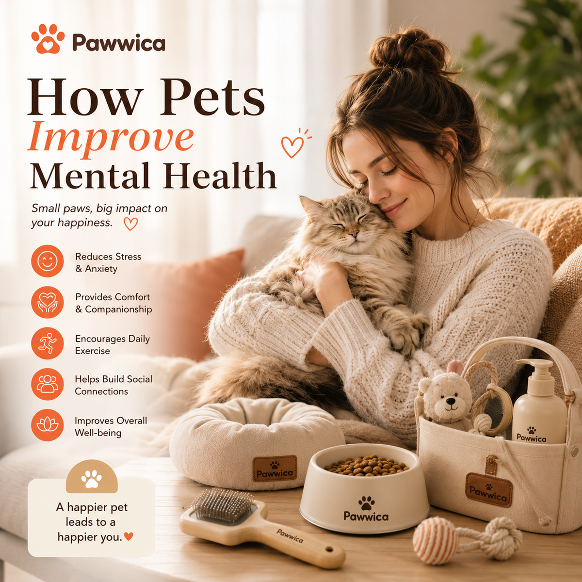How Pets Improve Mental Health