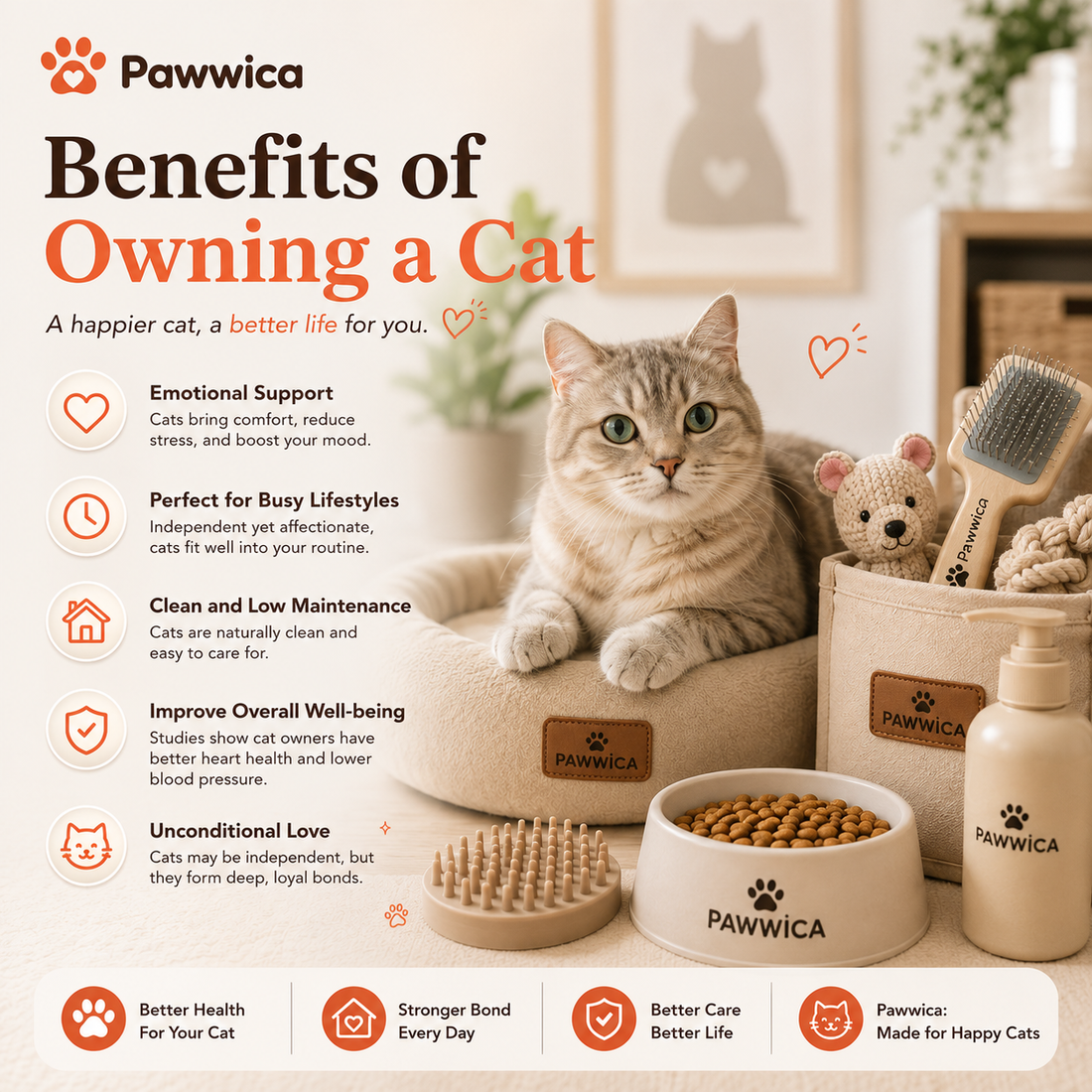 Benefits of Owning a Cat