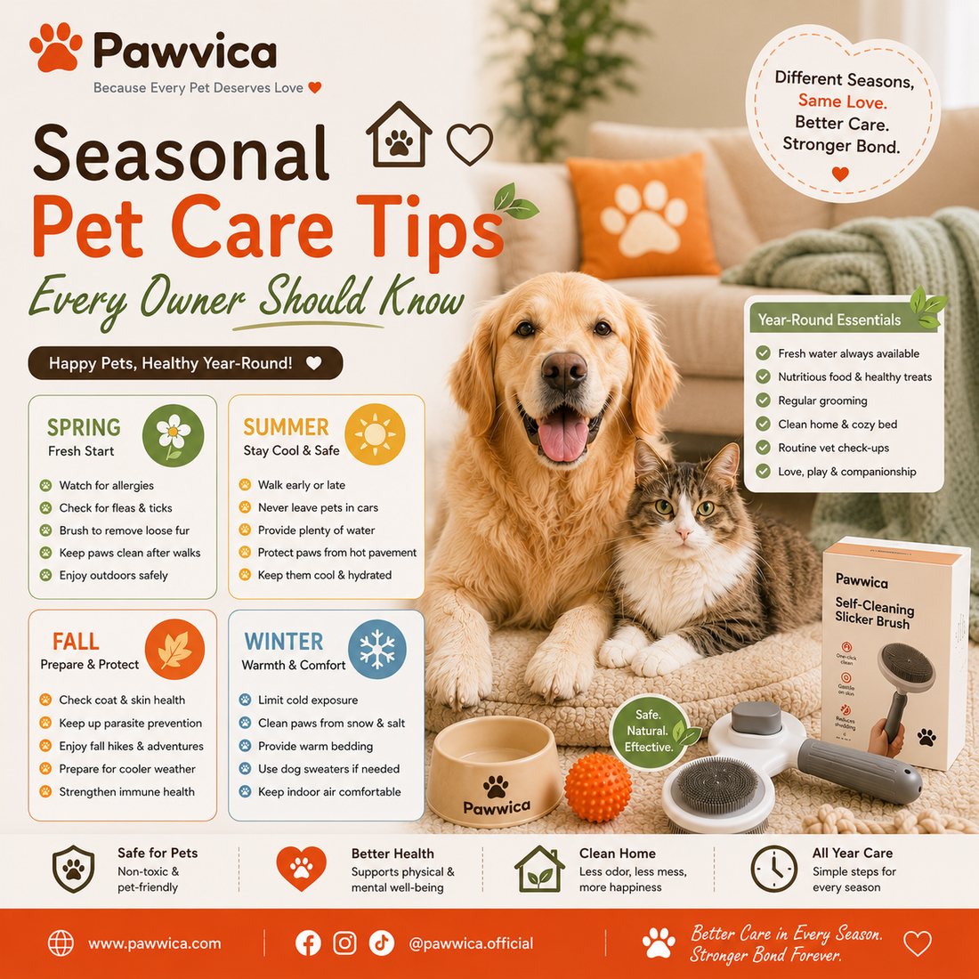 Seasonal Pet Care Tips Every Owner Should Know