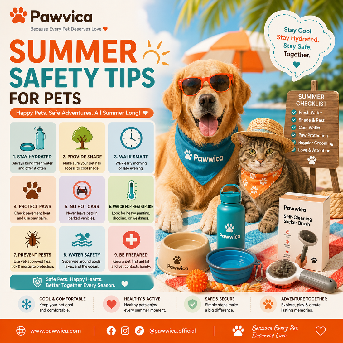 Summer Safety Tips for Pets