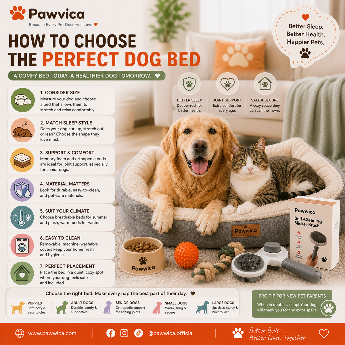 How to Choose the Perfect Dog Bed