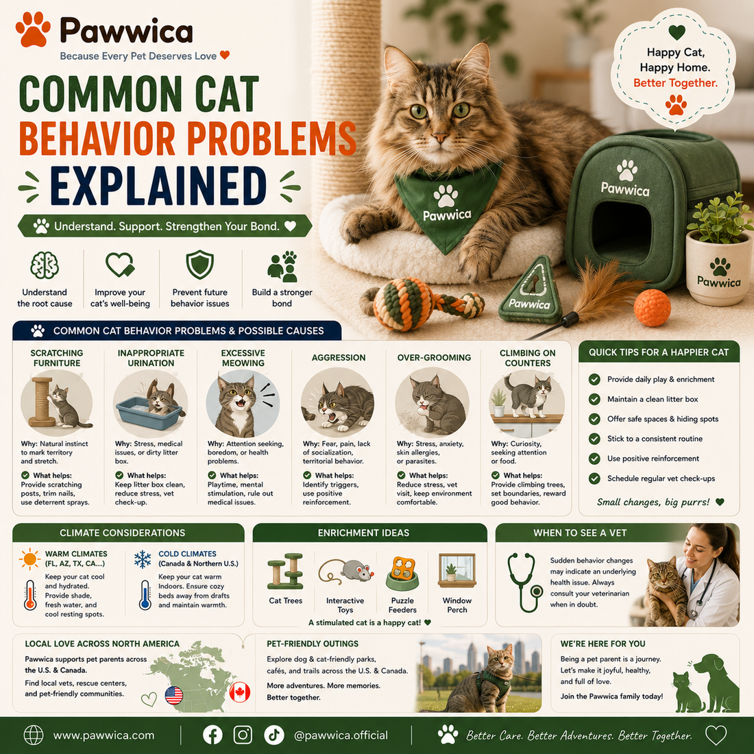 Common Cat Behavior Problems Explained