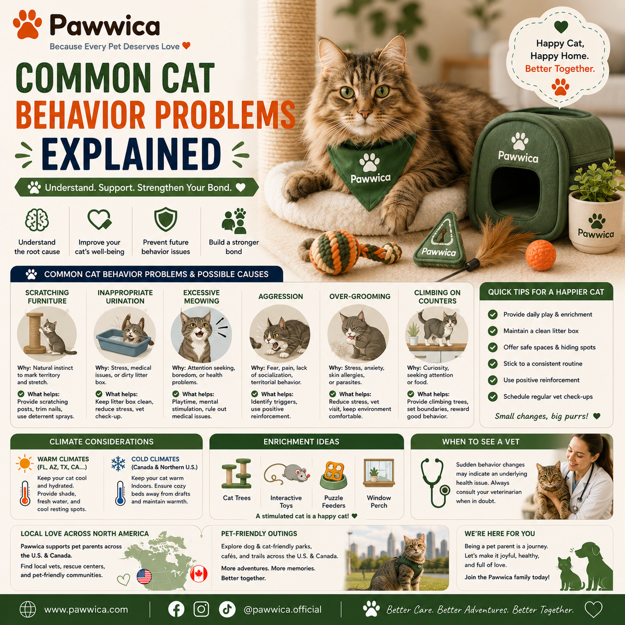Common Cat Behavior Problems Explained