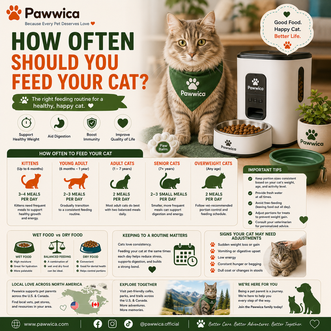 How Often Should You Feed Your Cat?