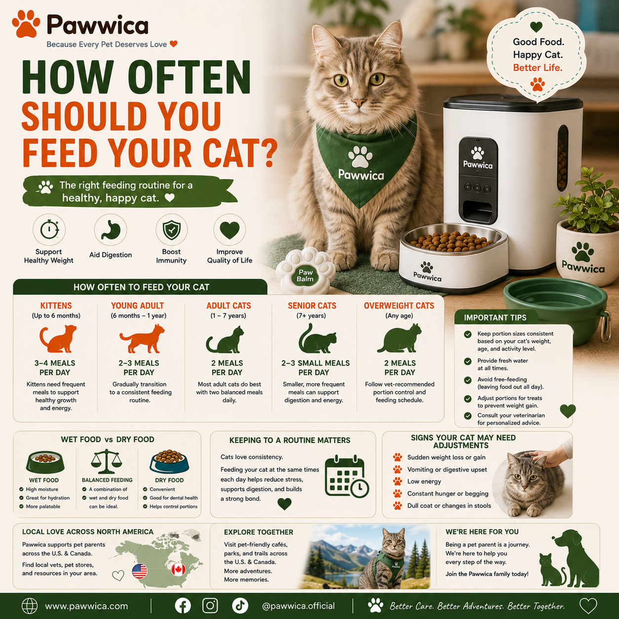 How Often Should You Feed Your Cat?