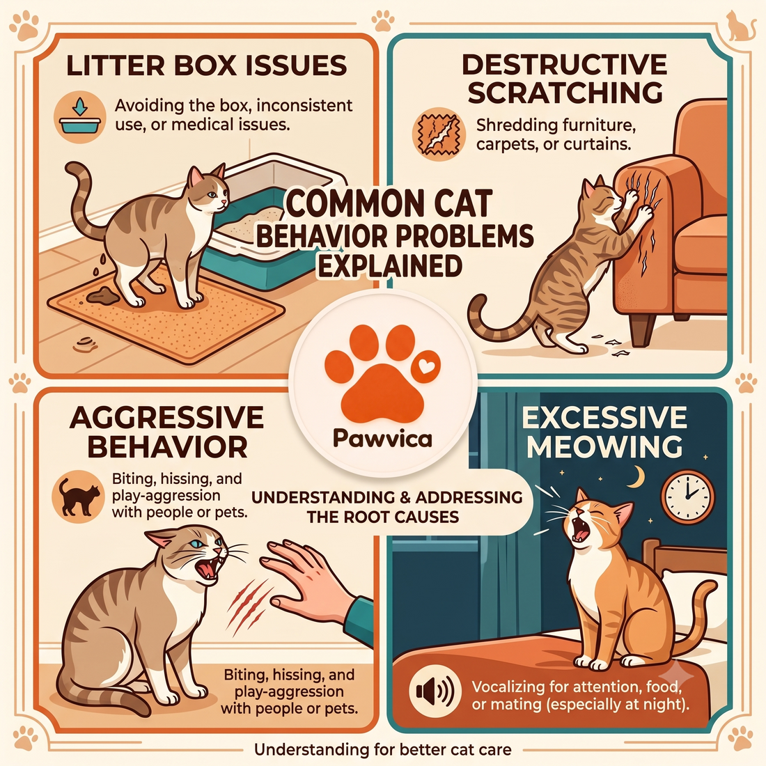 Common Cat Behavior Problems Explained