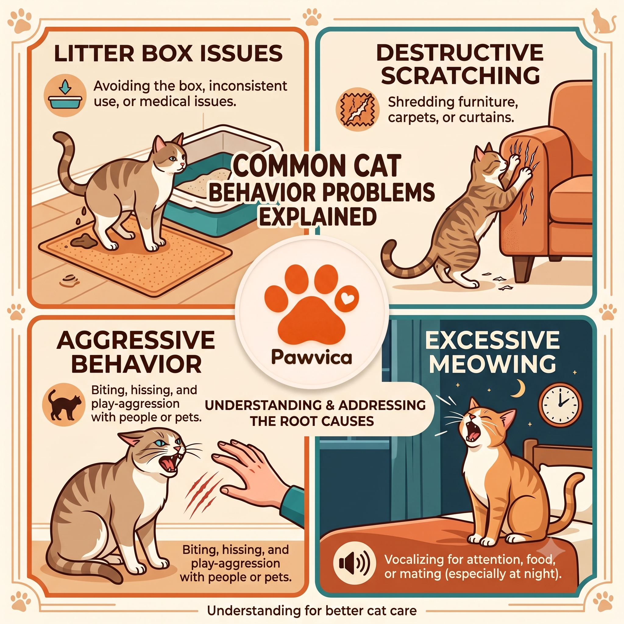 Common Cat Behavior Problems Explained
