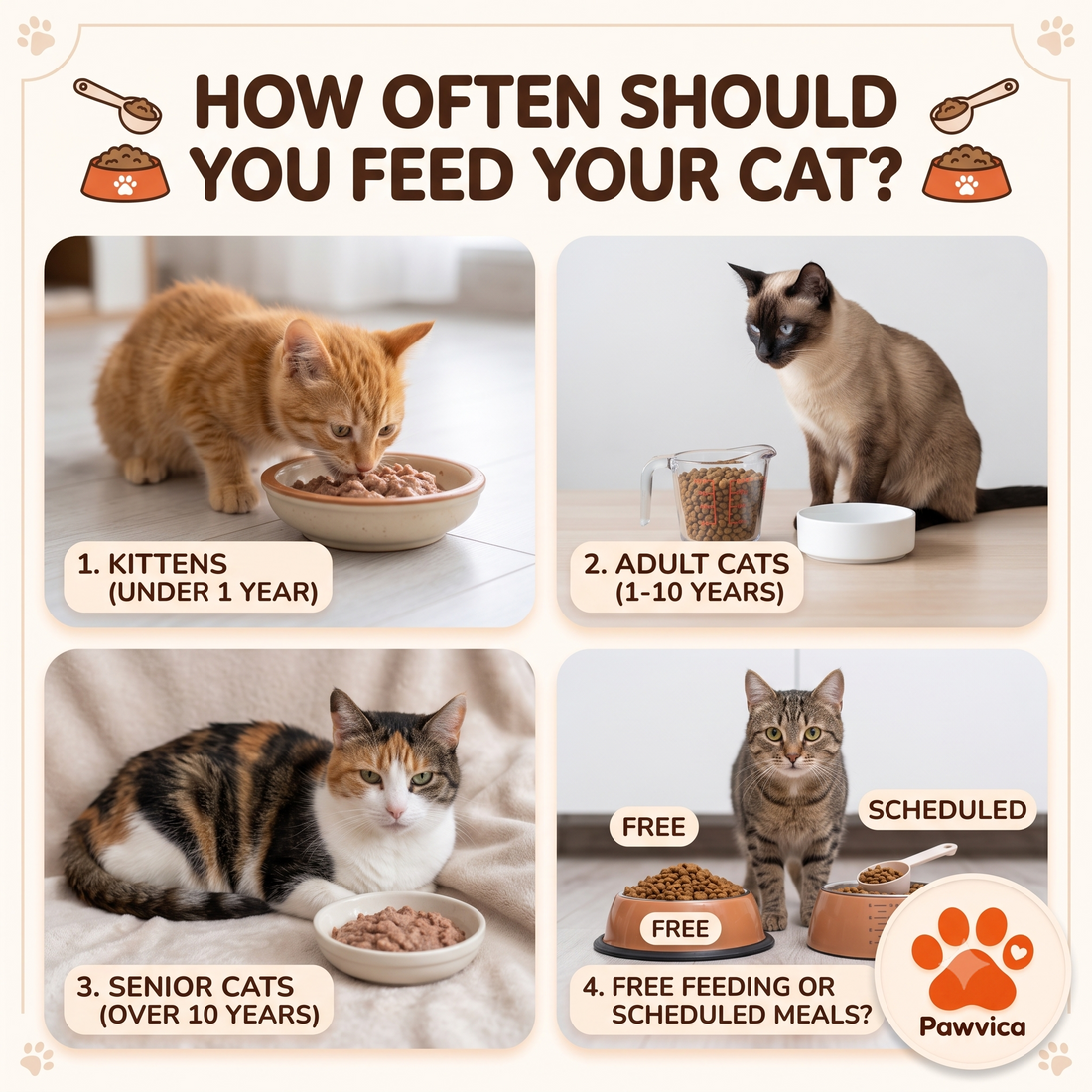 How Often Should You Feed Your Cat?