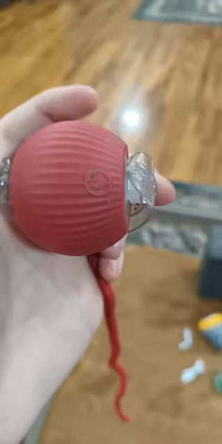 Smart Interactive Cat Ball Toy – Automatic Obstacle Avoidance Rolling Ball for Indoor Cats & Small Dogs — customer photo 1