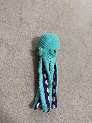 Interactive Octopus Plush Dog Toy – Squeaky, Durable & Soft Chew Toy for Small, Medium & Large Dogs — customer photo 4