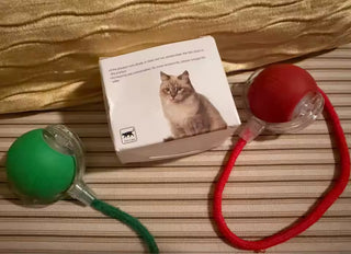 Smart Interactive Cat Ball Toy – Automatic Obstacle Avoidance Rolling Ball for Indoor Cats & Small Dogs — customer photo 6