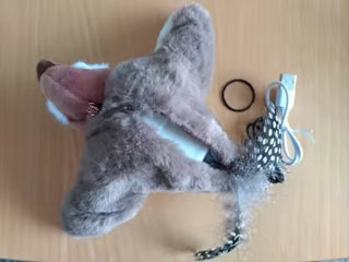 Rechargeable Interactive Chirping & Flapping Bird Toy for Cats & Small Dogs | Touch-Activated Plush Hunting Toy — customer photo 4