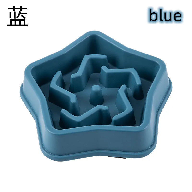 Slow Feeder Bowl for Dogs & Cats – Non-Slip Pet Bowl to Help Reduce Fast Eating & Support Healthy Digestion