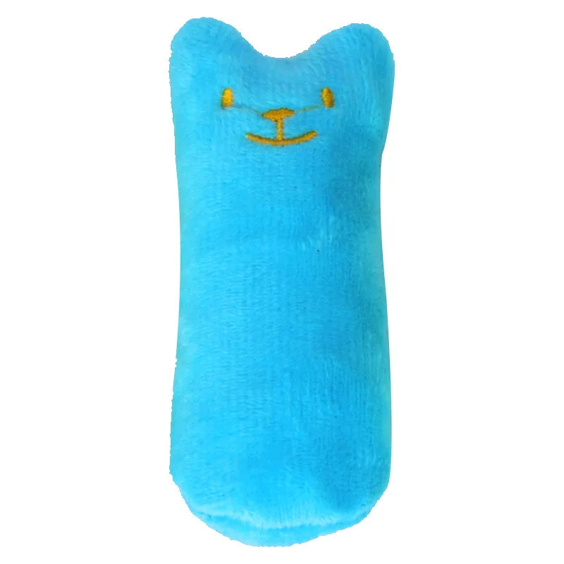 Interactive Catnip Plush Toy for Cats & Kittens – Soft Chew Toy for Play & Dental Care