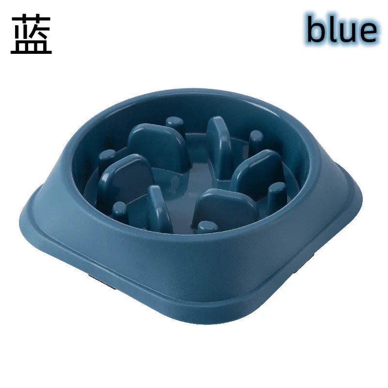 Slow Feeder Bowl for Dogs & Cats – Non-Slip Pet Bowl to Help Reduce Fast Eating & Support Healthy Digestion