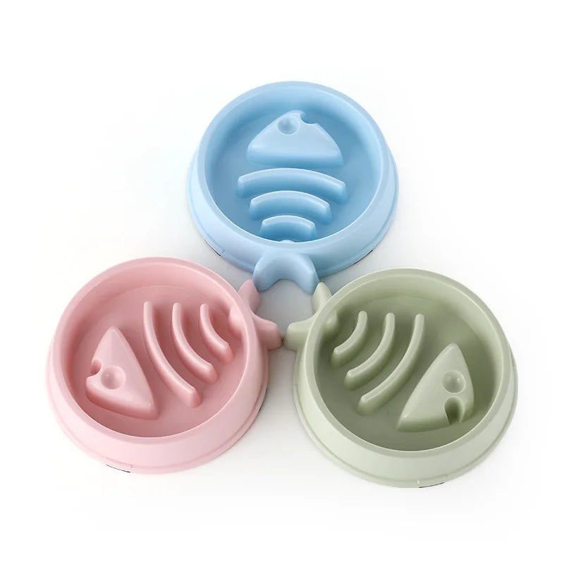 Slow Feeder Bowl for Dogs & Cats – Non-Slip Pet Bowl to Help Reduce Fast Eating & Support Healthy Digestion