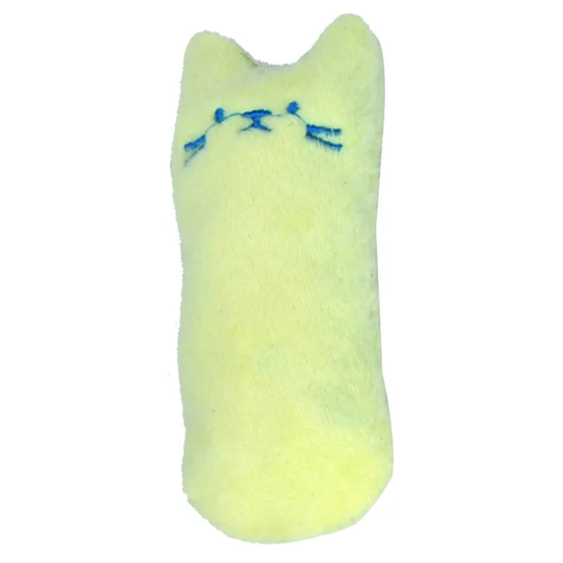 Interactive Catnip Plush Toy for Cats & Kittens – Soft Chew Toy for Play & Dental Care