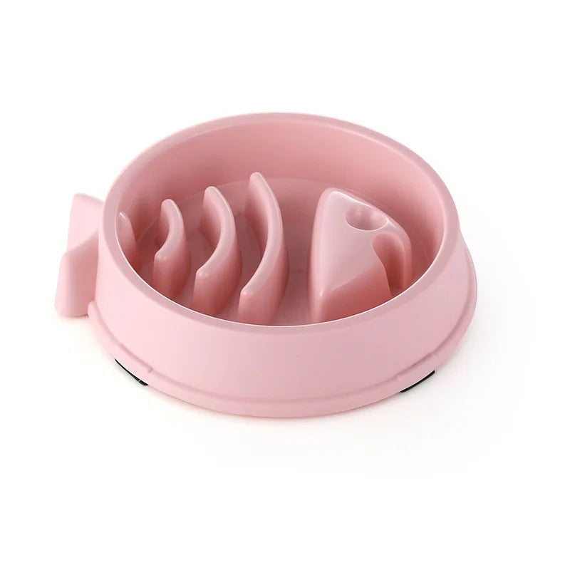Slow Feeder Bowl for Dogs & Cats – Non-Slip Pet Bowl to Help Reduce Fast Eating & Support Healthy Digestion