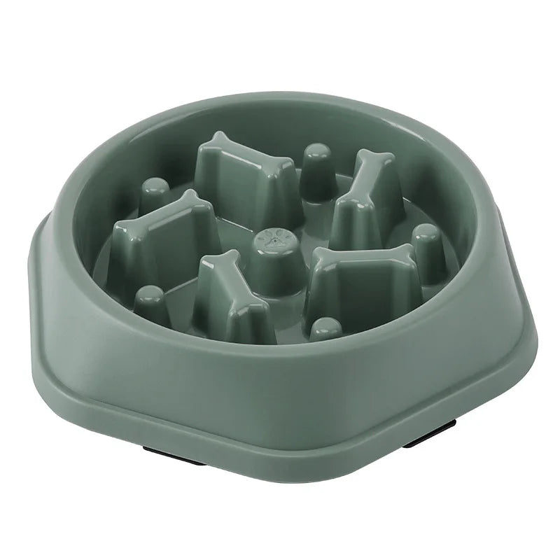 Slow Feeder Bowl for Dogs & Cats – Non-Slip Pet Bowl to Help Reduce Fast Eating & Support Healthy Digestion