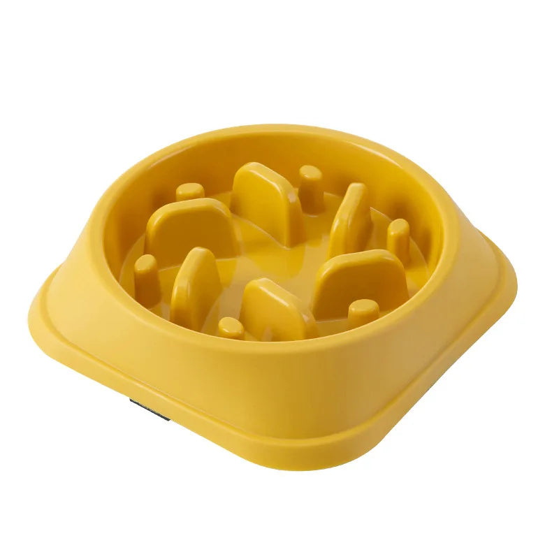 Slow Feeder Bowl for Dogs & Cats – Non-Slip Pet Bowl to Help Reduce Fast Eating & Support Healthy Digestion