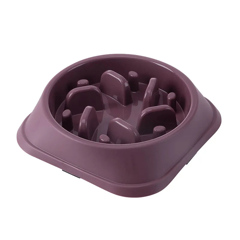 Slow Feeder Bowl for Dogs & Cats – Non-Slip Pet Bowl to Help Reduce Fast Eating & Support Healthy Digestion