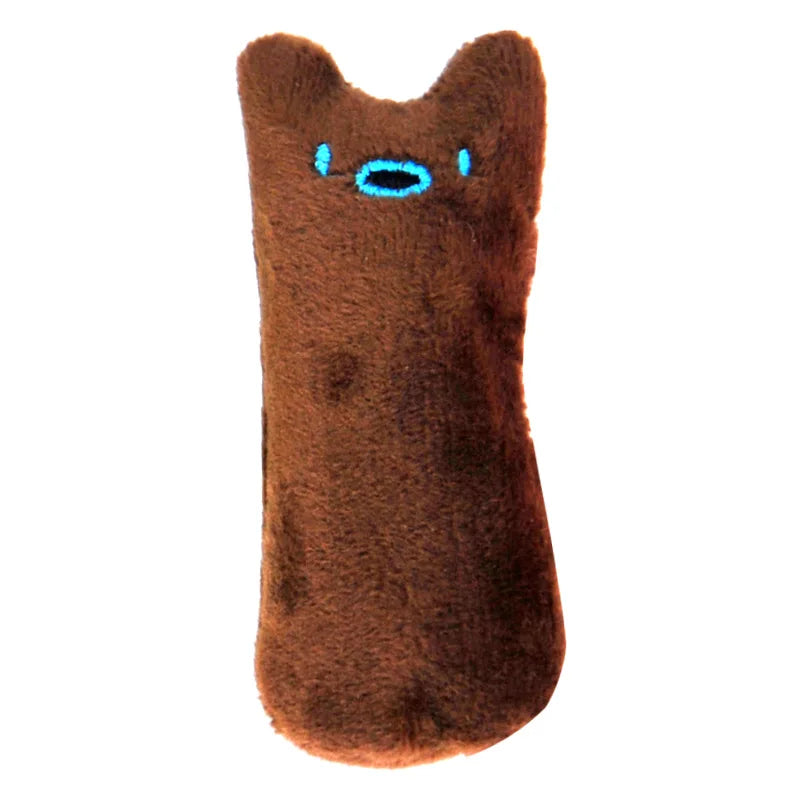 Interactive Catnip Plush Toy for Cats & Kittens – Soft Chew Toy for Play & Dental Care