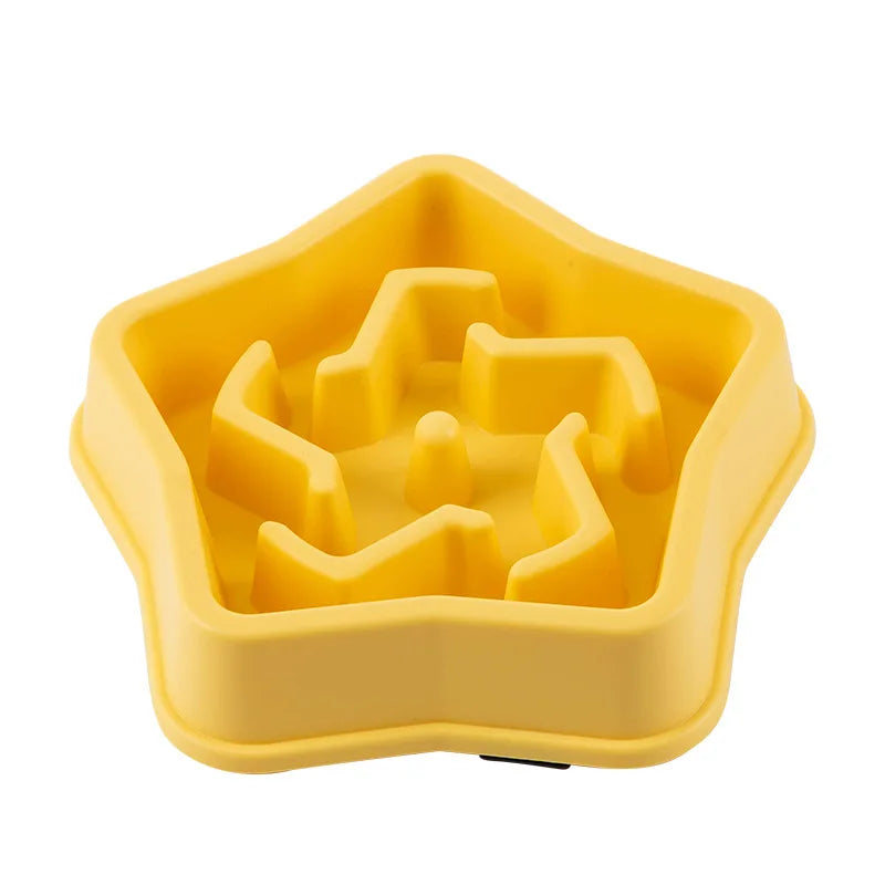 Slow Feeder Bowl for Dogs & Cats – Non-Slip Pet Bowl to Help Reduce Fast Eating & Support Healthy Digestion